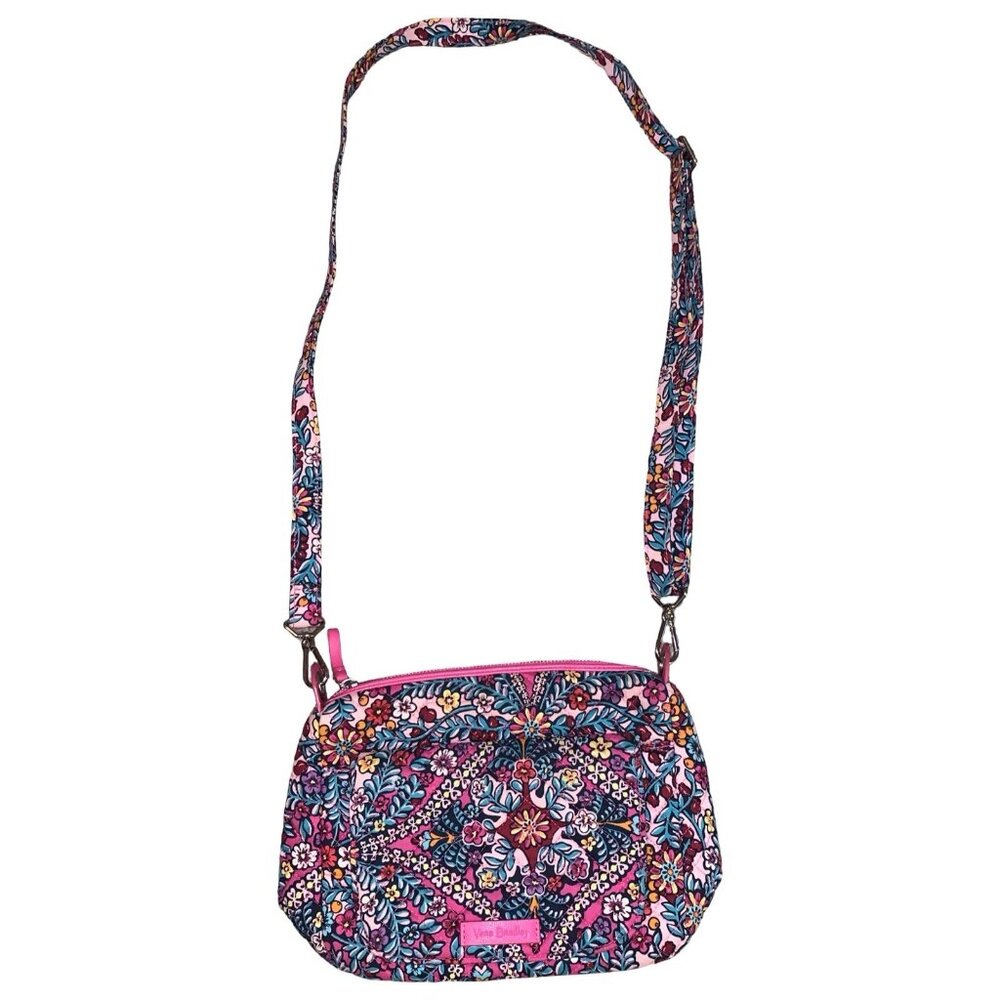 Vera Bradley Carson Crossbody Bag Kaleidoscope - GREAT CONDITION Travel Cruise